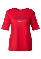 Vorschau: STREET ONE Softes Shirt mit Wording 10807676
