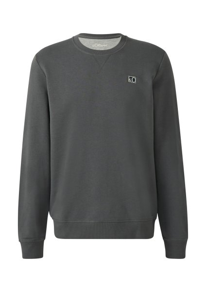 S.OLIVER Sweatshirt aus Baumwollmix mit Crew Neck 10803652