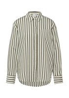 Vorschau: Comma Jacquardsteifen-Bluse aus Viskosemix im Relaxed Fit 10829097