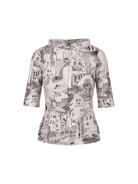 MARC CAIN Shirt mit CITY-Motiv 10810973
