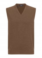 Vorschau: MAERZ MUENCHEN Merino V-Neck Pullunder 90018256