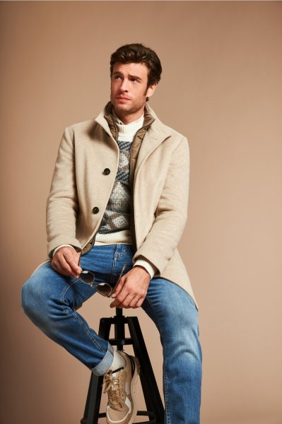 BUGATTI Pullover mit Rundhals 10806026