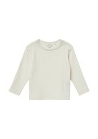 Vorschau: S.OLIVER Langarm-Rippshirt mit Spitzenblende 10814640