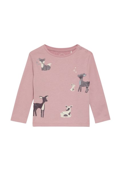 S.OLIVER Longsleeve mit Glitzerprint 10777008