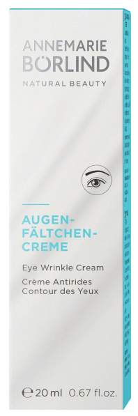 ANNEMARIE BÖRLIND AUGEN-FÄLTCHEN-CREME