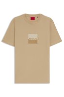 Vorschau: BOSS T-Shirt aus Baumwolljersey mit aufgespaltenem Logodruck 10798736