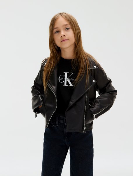 CALVIN KLEIN Bikerjacke aus Kunstleder 10796610