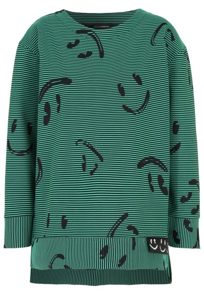 DORIS STREICH Shirt-Pulli Smiley-Print 10778497