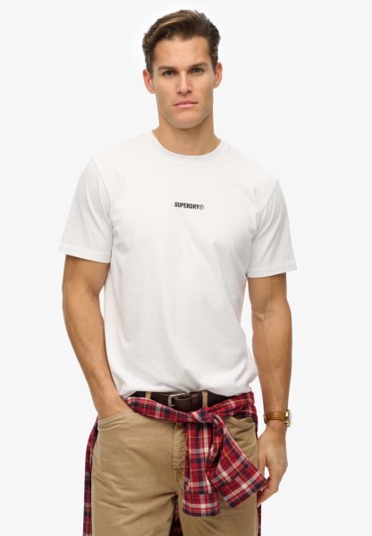 SUPERDRY Micro T-Shirt mit Logo 10782657