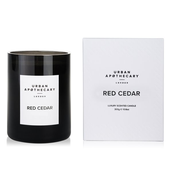 Urban Apothecary Luxury Boxed Glass Candle - Red Cedar