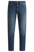 Vorschau: BOSS ORANGE Blaue Tapered-Fit Jeans aus komfortablem Stretch-Denim 10769037
