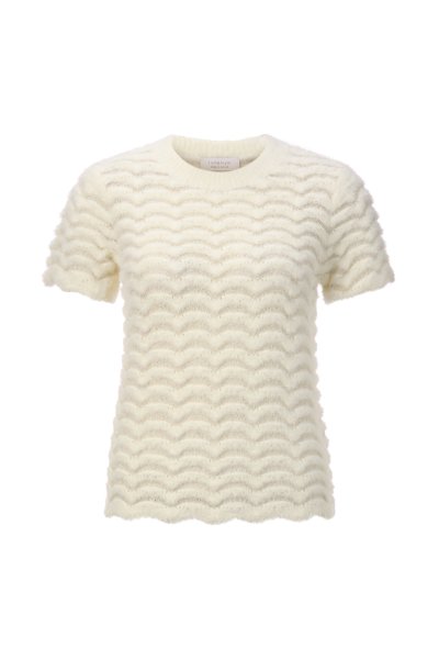 RICH & ROYAL Pullover mit Wellenstruktur 10820058