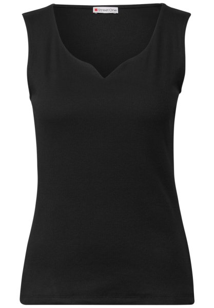 STREET ONE Top mit Herzausschnitt 10812001