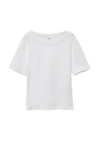 Vorschau: S.OLIVER Verkürztes T-Shirt im Slim Fit aus Rippware 10800651