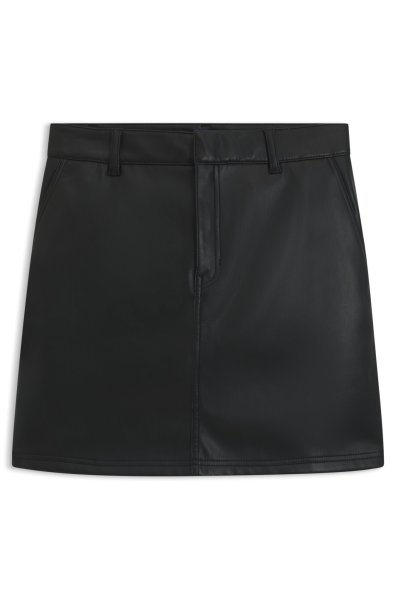 HUGO BLUE Slim-Fit Minirock in Leder-Optik 10797961