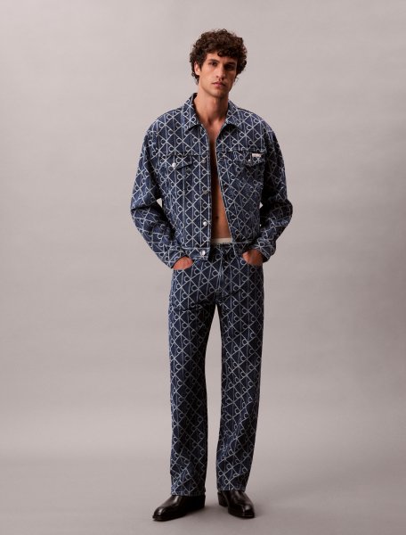 CALVIN KLEIN JEANS 90S STRAIGHT INDIGO EMBLEM Jeans 10806393