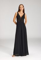 Vorschau: HEY KYLA Jumpsuit mit Spitzentop und ausgestelltem Bein 10796208