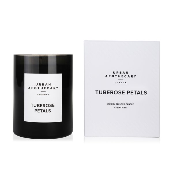 Urban Apothecary Luxury Boxed Glass Candle - Tuberose Petals