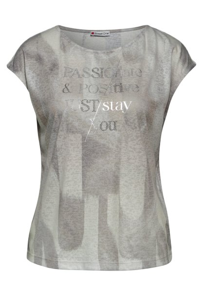 STREET ONE Street One Damen T-Shirt mit Wording 10775175