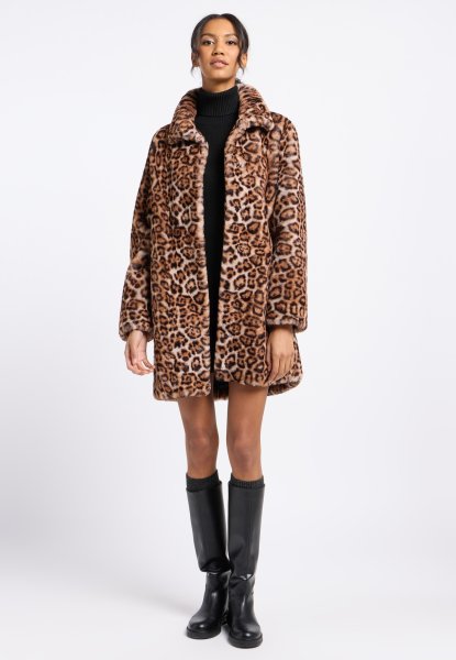 FRIEDA & FREDDIES Fake Fur Mantel 10813797