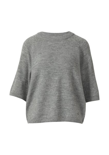 S.OLIVER Kurzarmpullover aus Alpakamix 10814711