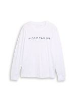 Vorschau: TOM TAILOR Langarmshirt mit Logo-Print 10821973
