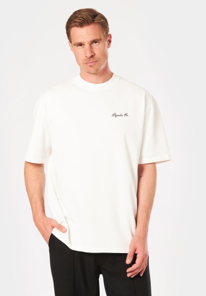 PEGADOR POLION OVERSIZED TEE WASHED WARM WHITE 10785085