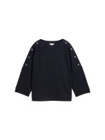 Vorschau: TOM TAILOR Sweatshirt mit Knopf-Details 10821952