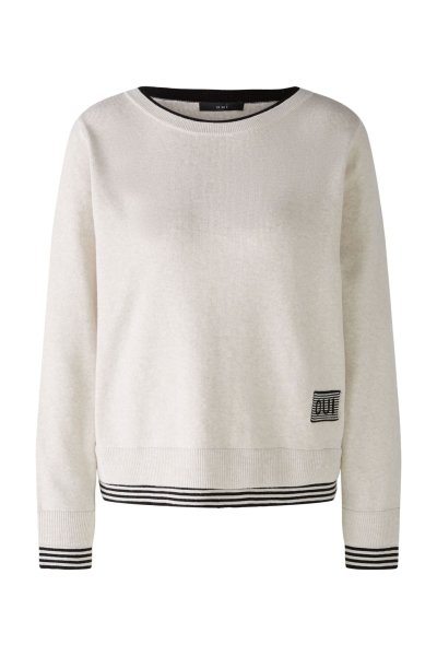 OUI LEEZA Pullover reine Baumwolle 10794572