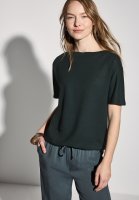 Vorschau: STREET ONE T-Shirt mit U-Boot-Ausschnitt 10801151