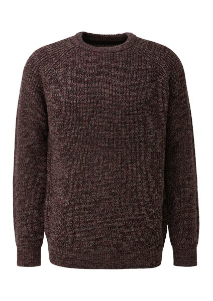 QS Grobstrickpullover aus Melangegarn 10817218