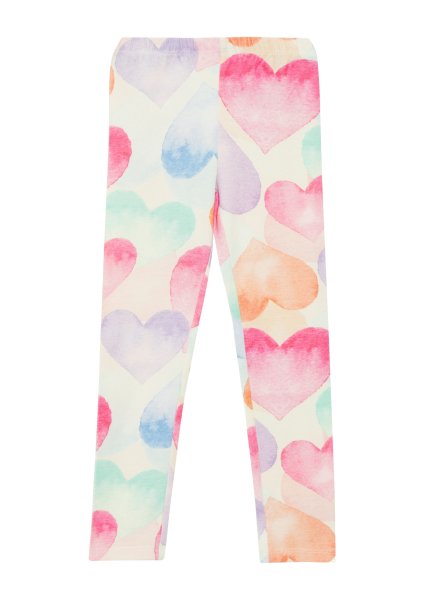 S.OLIVER Knöchellange Slim-Fit-Leggings mit All-over-Print 10787829