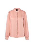 Vorschau: Marc Cain Bluse mit Spitzendetails und Stehkragen 10830157