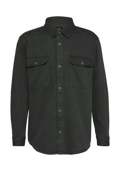 QS Overshirt aus gewaschenem Twill 10789412