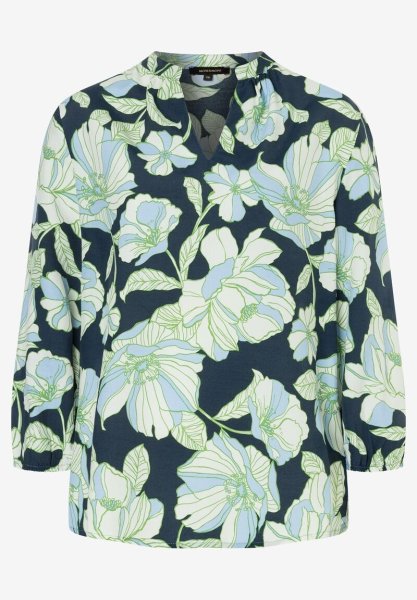 MORE & MORE Viskosebluse Flowerprint 10796165