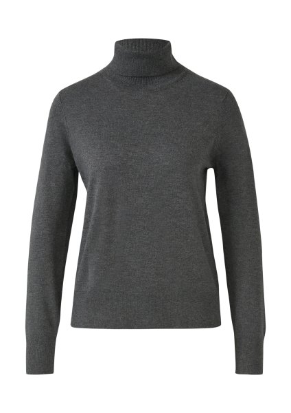 S.OLIVER Lässiger Rollkragenpullover aus Viskosemix 10811399