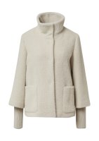 Vorschau: S.OLIVER BLACK LABEL Jacke mit Stehkragen und Rippstrick-Manschetten 10811325