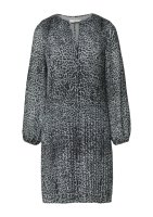 Vorschau: COMMA Plissiertes Chiffonkleid mit Animalprint 10811262