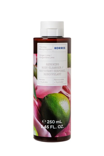 KORRES GINGER LIME Revitalisierendes Duschgel