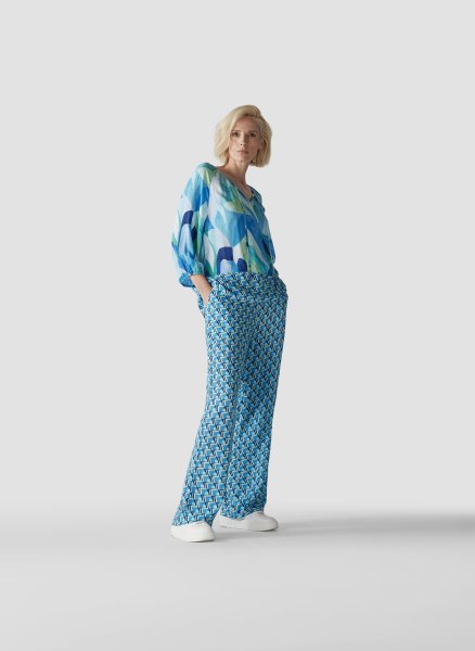 LECOMTE Bluse im Mustermix 10788168