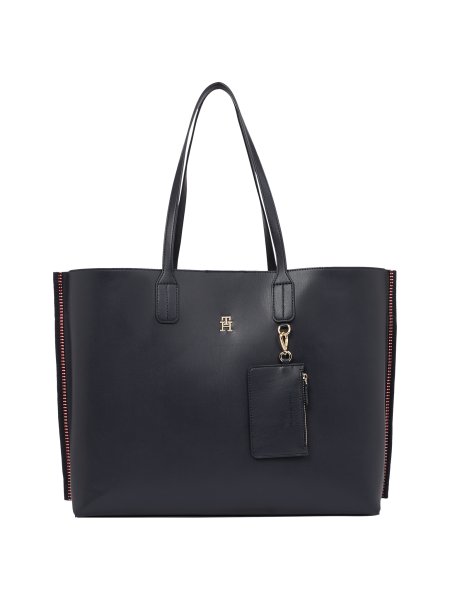 TOMMY HILFIGER Tote-Bag mit TH-Monogramm und Tommy-Tape 10767695