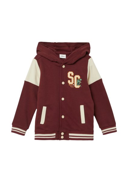 S.OLIVER College-Jacke mit Applikation und Kapuze 10814546