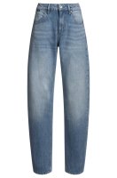 Vorschau: BOSS Jeans aus festem blauem Denim mit Barrel-Passform 10781956