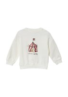 Vorschau: S.OLIVER Sweatshirt im Loose Fit mit Glitzer-Frontprint 10811250