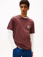 Vorschau: TOMMY JEANS Relaxed Fit T-Shirt mit Grafik hinten 10807035