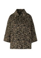 Vorschau: S.OLIVER BLACK LABEL Wattierte Cape-Jacke mit Leo-Print 10811265