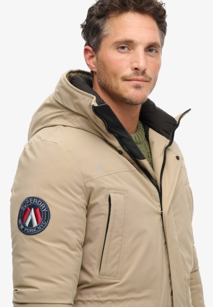 SUPERDRY Parka glatt mit Kapuze 10756003