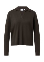 Vorschau: Comma Feinstrickpullover aus Viskosemix mit Polokragen 10844016