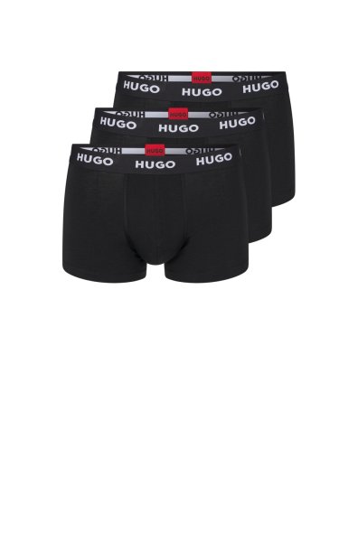 HUGO RED DREIER-PACK BOXERSHORTS AUS STRETCH-BAUMWOLLE MIT LOGOS AM BUND TRUNK TRIPLET PACK 10683819