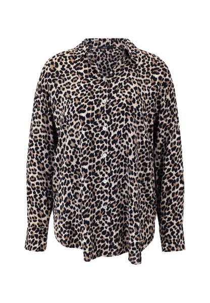 ZERO Hemdbluse mit Leomuster 10834498